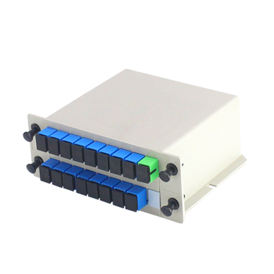 Θραύστης 1x16 PLC ινών κιβωτίων FTTH GPON EPON LGX με APC UPC Sc το συνδετήρα